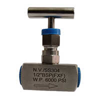 Ss Needle Valve - Color: As Per Availability