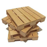 Hardwood Wooden Pallet - Color: Brown