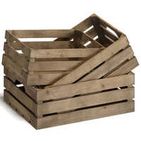 Rectangular Wooden Crates