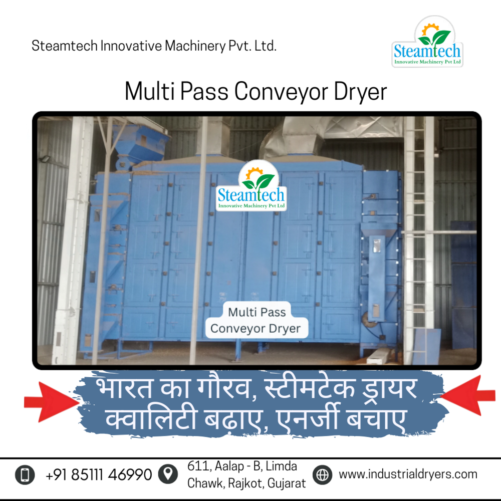 Multi pass Dryer