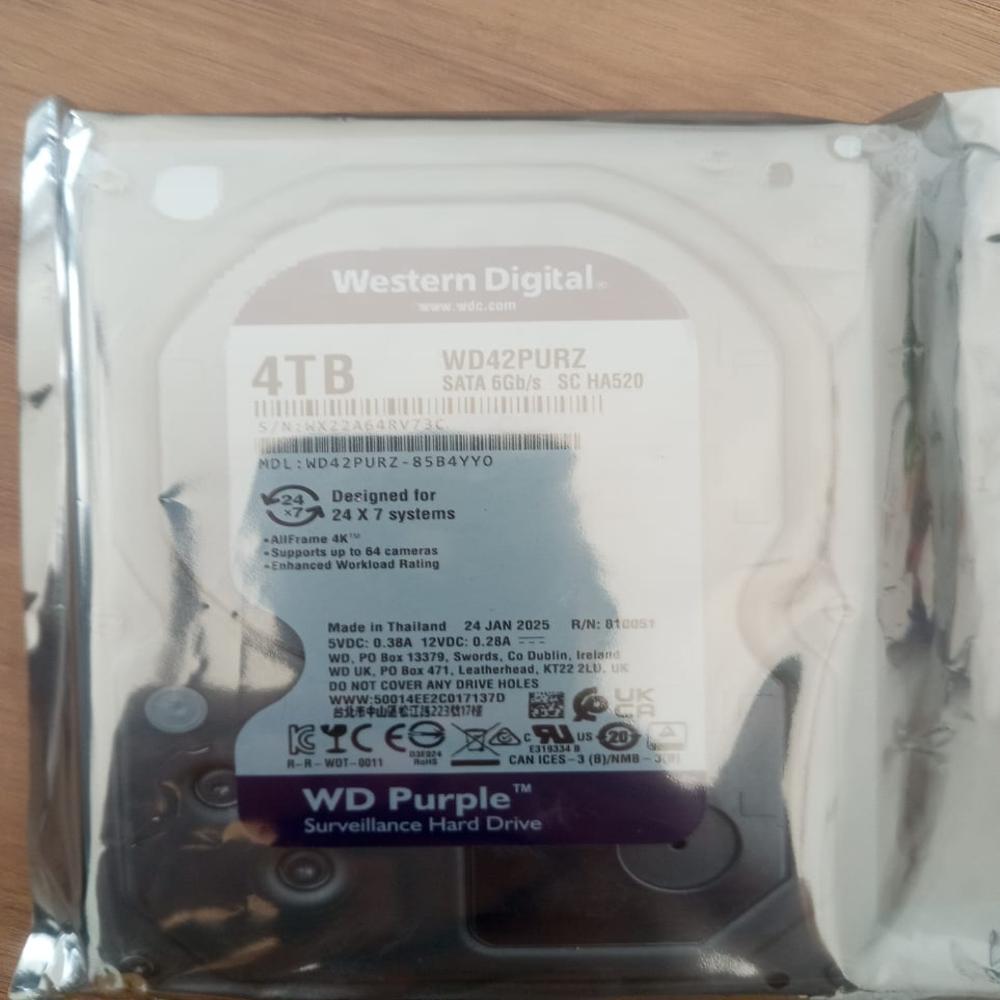 Wd 2tb Hard disk desktop laptop and survillance  