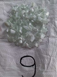 transparent clear glass chips with high quality glass aggregate 6-9 mm