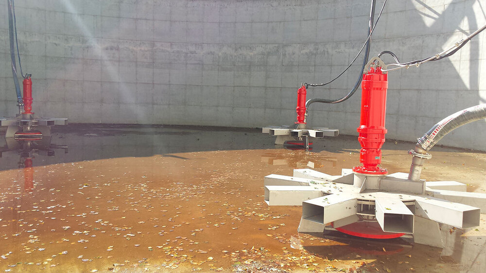Submersible Aerator - Color: Red Silver