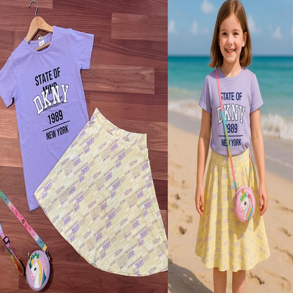 Girls top & skirt set 