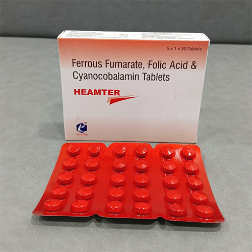 Ferrous Fumarate Folic Acid And Cyanocobalamin Tablets - Drug Type: General Medicines