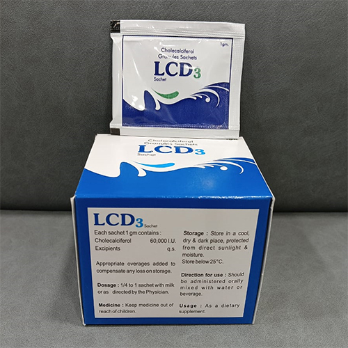 Cholecalciferol Granules Sachets - Drug Type: General Medicines