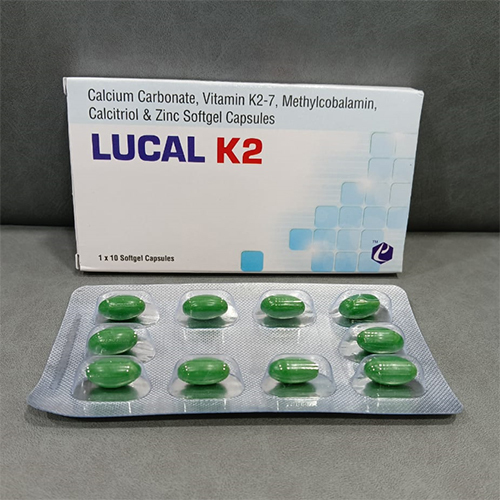 Calcium Carbonate Vitamin K2-7 Methylcobalamin Calcitriol And Zinc Soft Gel Capsules - Drug Type: General Medicines
