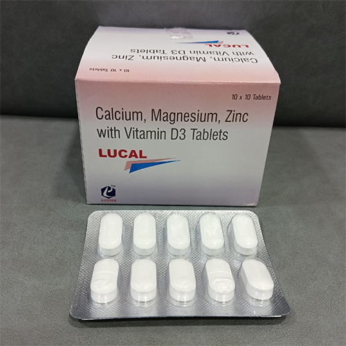 Calcium Magnesium Zinc With Vitamin D3 Tablets - Drug Type: General Medicines