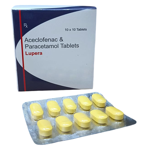 Aceflofenac And Paracetamol Tablets
