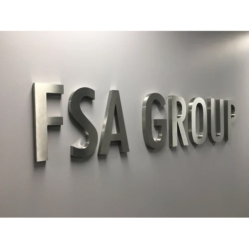 Stainless Steel Letter Board