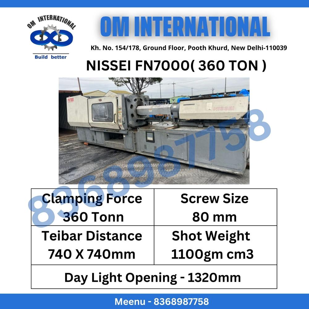 Nissei Fn 7000 360 Ton Machine - Color: Standard / As Available