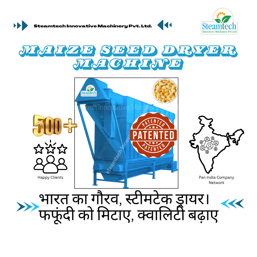 Maize Seed Dryer Machine - Color: Blue