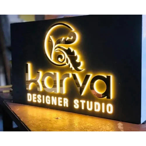 3d Led Acrylic Sign Board
