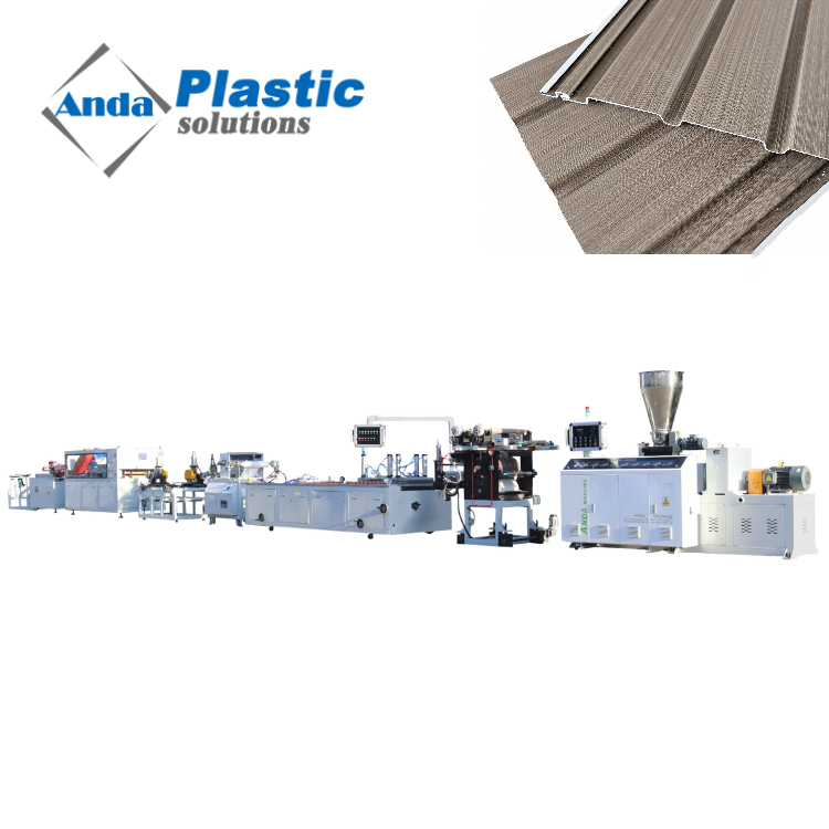 PVC soffit panel making machine