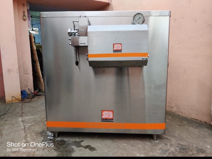 2000 LPH High Pressure Homogenizer
