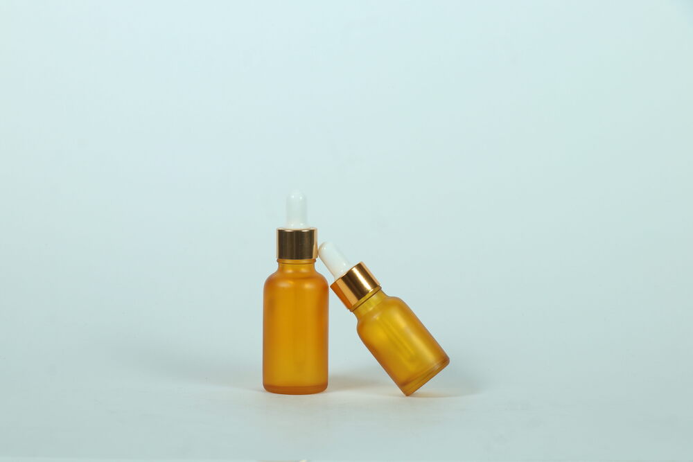 15/30ml NG ORANGE FROSED GLASS DROPPER BOTTLE