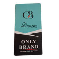Printed Garment Label
