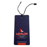 Paper Logo Hang Tag - Coating Type: Coated