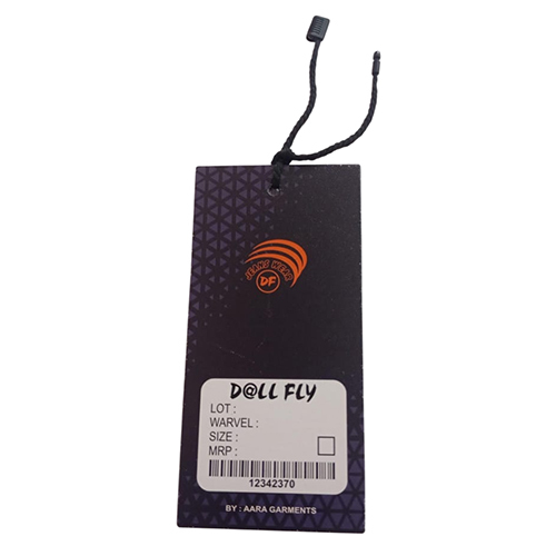 Pvc Garment Tag - Color: Different Available