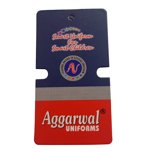 Clothing Hang Tag - Coating Type: Coated