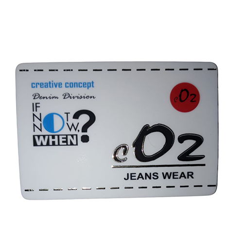 Heat Transfer Denim Sticker - Coating Type: Coated