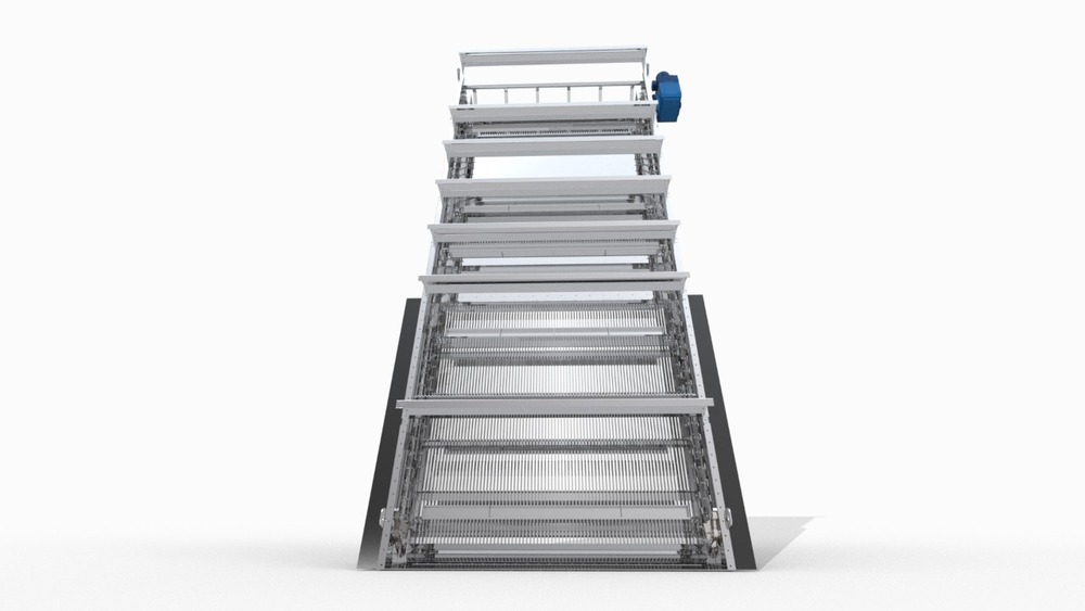 Manual Screen - Stainless Steel, 220v | Industrial Application, Silver Finish