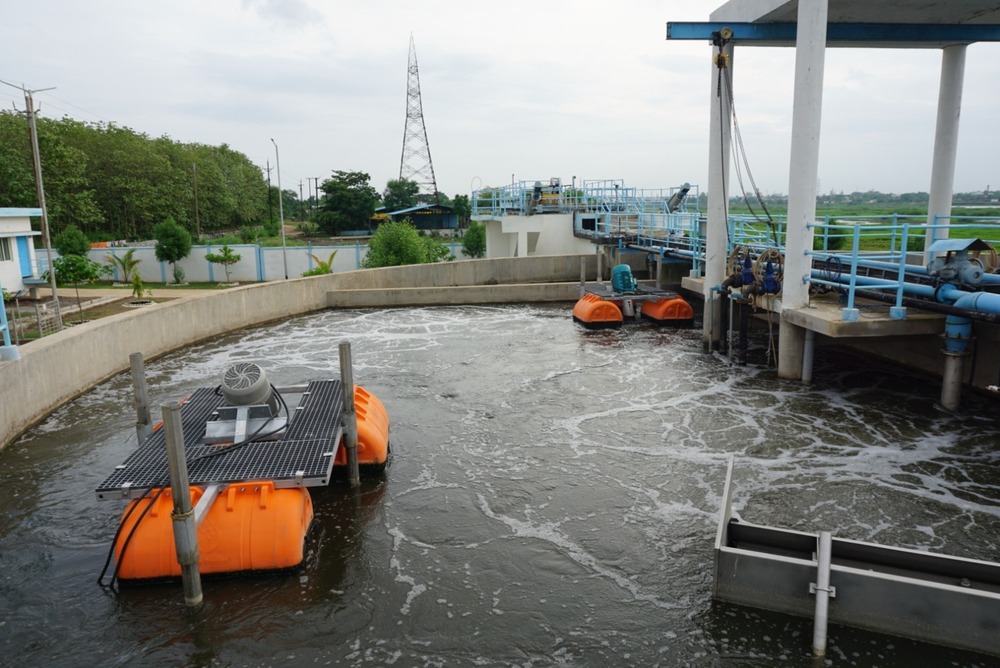 Industrial Jet Aspirator Aerator For Effluent Treatment Systems - Application: Aquaculture