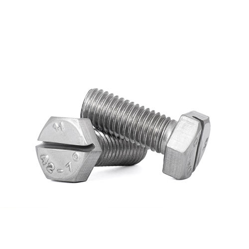 Slotted Hex Bolt - Application: Industrial