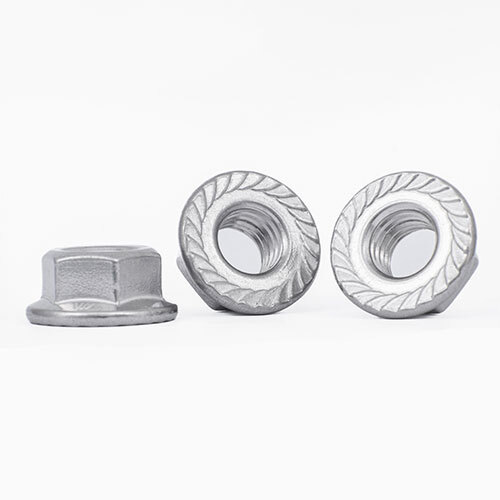 Hexagon Nut With Flange - Application: Industrial