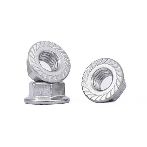 Hexagon Nut With Flange - Application: Industrial