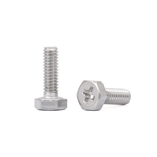 Hex Bolt With Phillips Punch Head Screw - Application: Industrial