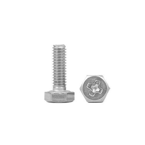 Hex Bolt With Phillips Punch Head Screw - Application: Industrial