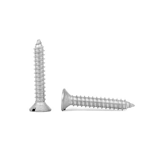 Slotted Countersunk Head Self Tapping Screw - Application: Industrial