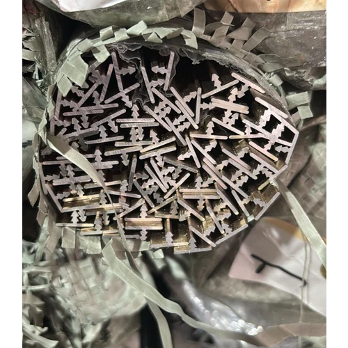 6Mm Aluminum Steel T Profile - Color: Silver