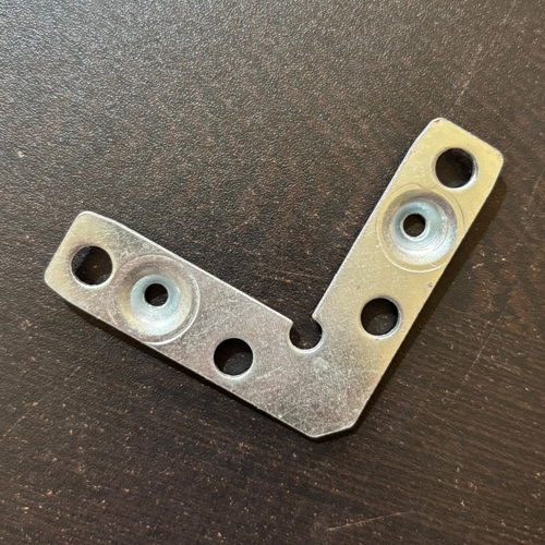 45mm Aluminium Glass Profile Connector