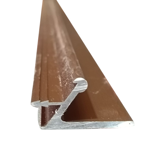 34 Mm Aluminium Edge Handle Profile - Color: Silver
