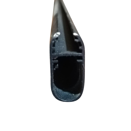10 Feet Aluminum Garment Hanging Rail - Color: Black