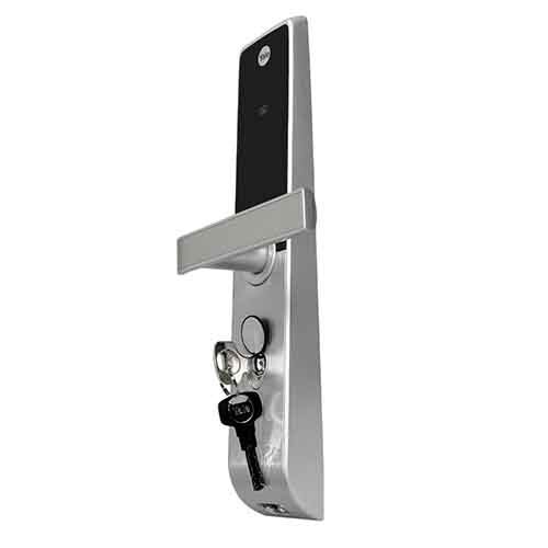 YDM 3115 AV Series- Smart Lock, Silver with PIN, RFID and Mechanical card