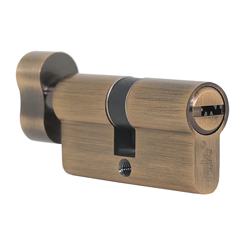 60 MM TT AB DK-S Cylinder with Inside Thumbturn,  AB,Dimpled Key