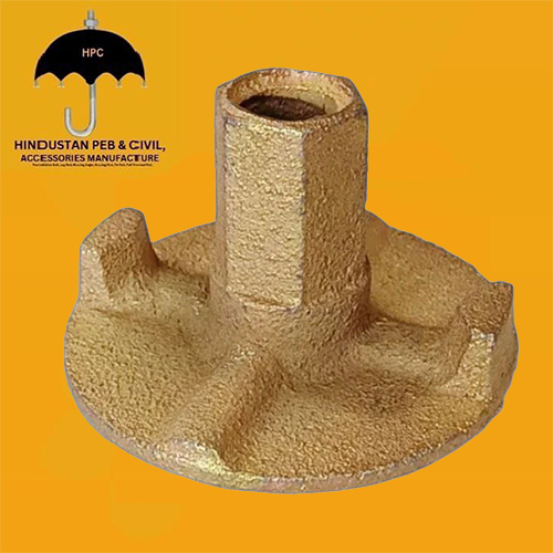 16 Mm Brass Anchor Nut - Color: Golden