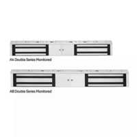 A4 And A8 Double Series Monitored Electromagnetic Lock - Color: White