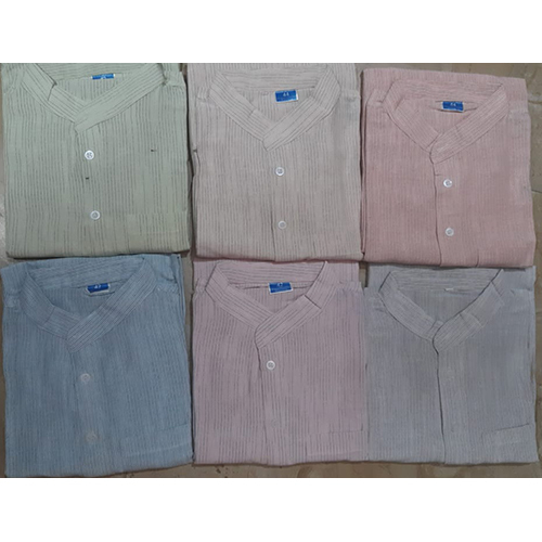 Plain Khadi Kurta - Color: Various Available