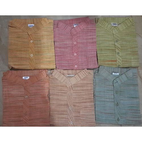 Plain Khadi Kurta - Color: Various Available