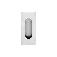 Afp 01 - Stainless Steel Assa Abloy Flush Pull 120x50mm Rectangular Concealed Fix - Color: Silver