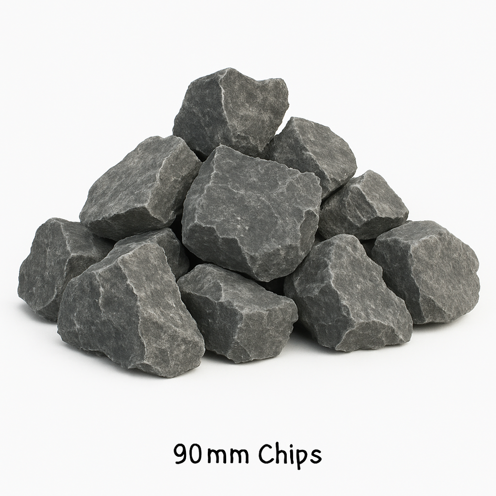 90mm Chips Construction Crushed Stone