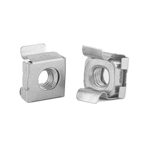 Cage Nut - Stainless Steel, Standard Size , Silver Color | High Grade For Industrial Applications And Structural Support