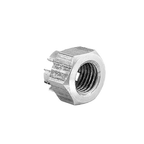 Castle Nut - Color: Silver