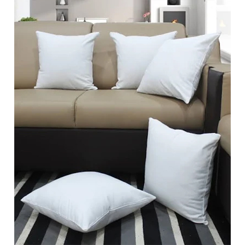 White Cotton Cushion Cover