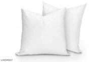 White Cotton Cushion Cover