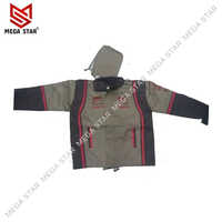 Brown Windcheater Jacket - Design: Fancy